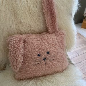 Cute teddy bunny pillow